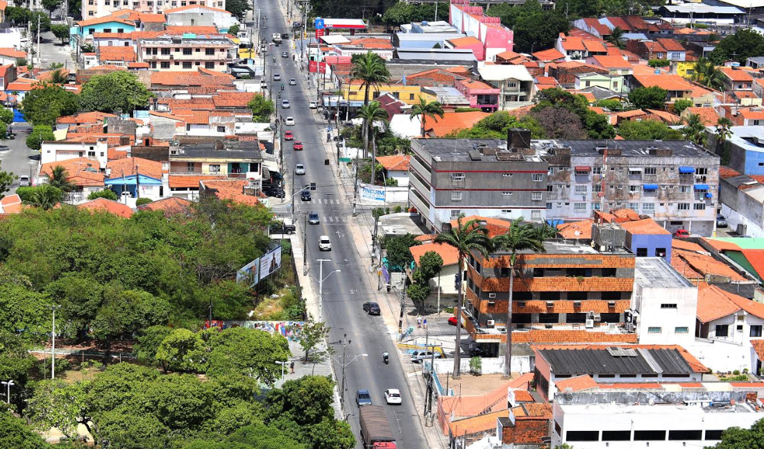 avenida sargento hermínio vista de cima